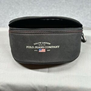 Vintage 90s / Y2K Polo Jeans Co. Ralph Lauren Glasses Case Travel Pouch Zip Up